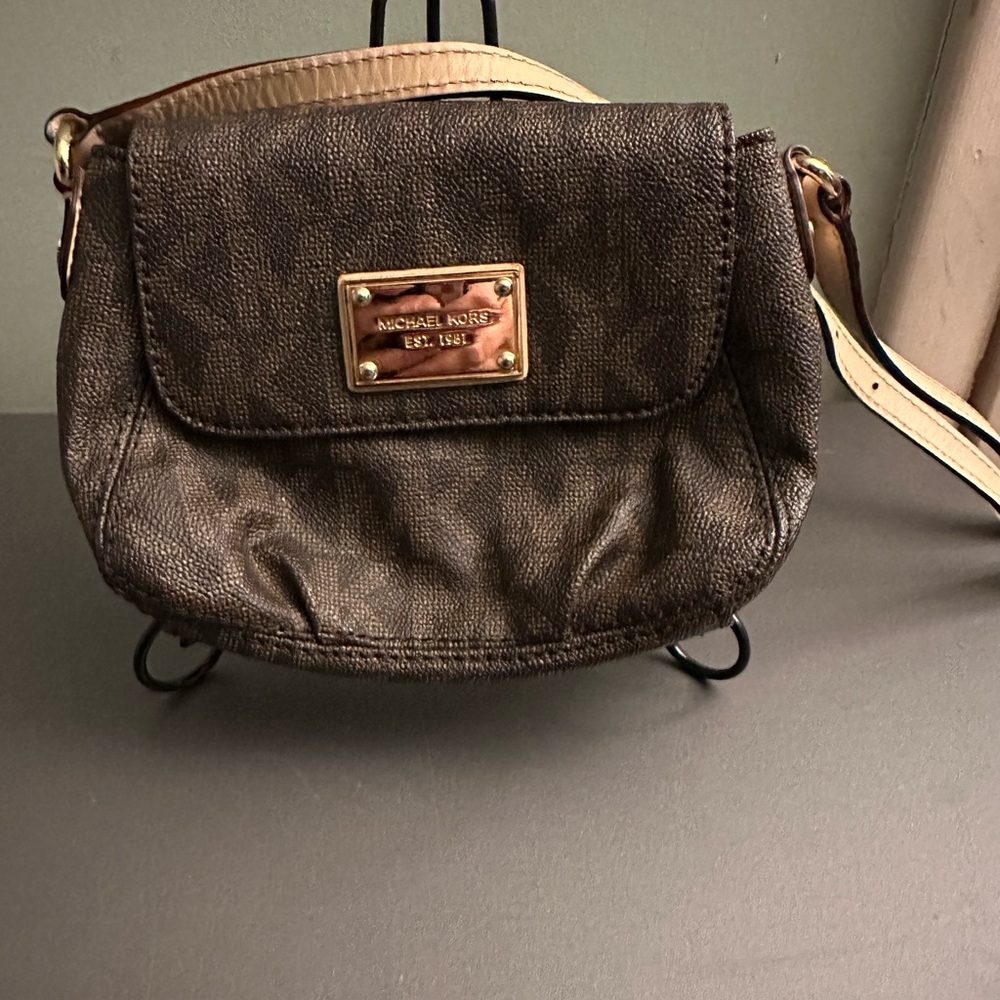 Michael Kors Small Brown Crossbody Bag